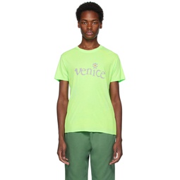 Green Venice T Shirt 231260M213033