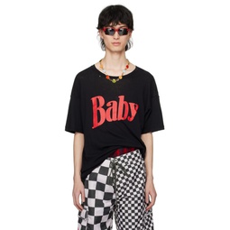 Black Baby T Shirt 241260M213020