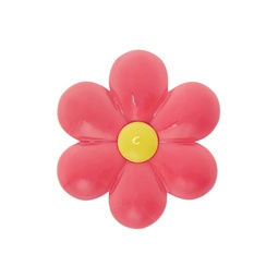 Pink   Yellow Medium Flower Brooch 221260F021000