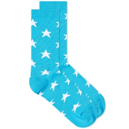 ERL Unisex Terry Stars Sock Blue