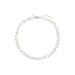 White Shell Pearl Necklace 241600M145024