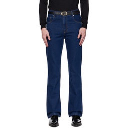 Blue Flared Jeans 232600M186016