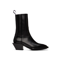 Black Luciano Boots 231640F113002