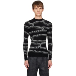Black Emery Sweater 241640M201005