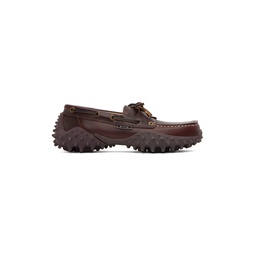 Brown Marcello Loafers 241640M231008