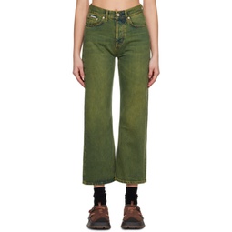 Green Avalon Jeans 231640F069009