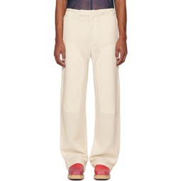 Off-White Relaxed-Fit Trousers 232830M191002