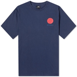 Edwin Japanese Sun T-Shirt Navy Blazer
