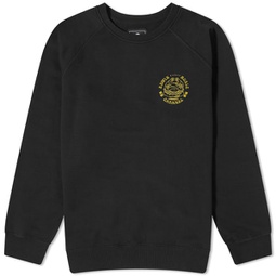 Edwin Music Channel Crew Sweater Black