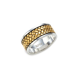 18K Yellow Goldplated Sterling Silver Ring