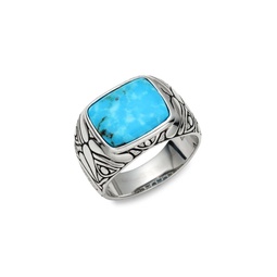 Sterling Silver & Turquoise Ring