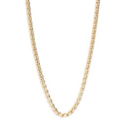 14K Goldplated Sterling Silver Box Chain