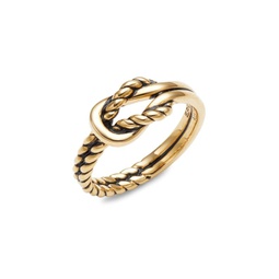 Goldplated Sterling Silver Knot Ring