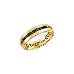 14K Yellow Gold & 0.66 TCW Diamond Band Ring