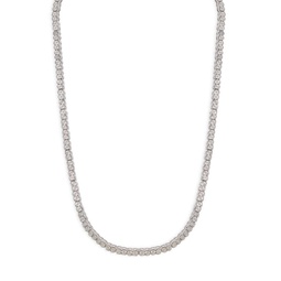 Sterling Silver & 0.47 TCW Diamond Tennis Necklace/17