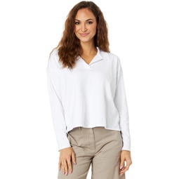 Eileen Fisher Boxy Henley Top