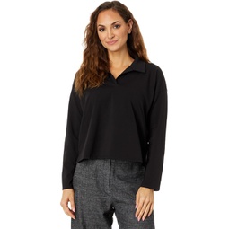 Eileen Fisher Boxy Henley Top