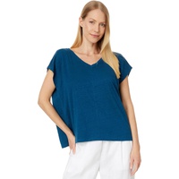 Eileen Fisher V Neck Square Tee