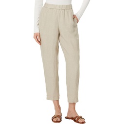 Eileen Fisher Petite High Waisted Tapered Ankle Pants