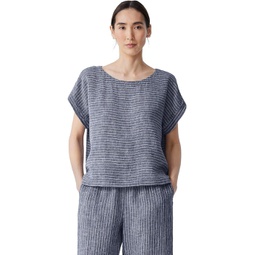 Eileen Fisher Ballet Neck Square Top