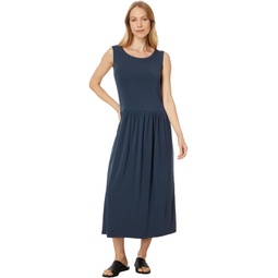 Womens Eileen Fisher Ballet Neck Dress