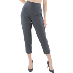 womens slim fit stretch cropped pants