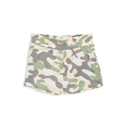 Girls Camouflage-Print Shorts