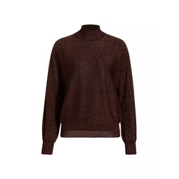 Metallic Dolman Sweater
