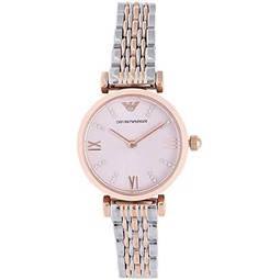 Emporio Armani Womens Dress Watch with Stainless Steel Band