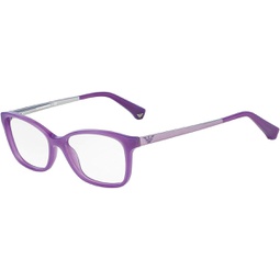 Emporio Armani EA 3026 Eyeglasses 52-15-140 Pearl Lilac w/Demo Clear Lens 5128 EA3026