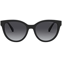 Emporio Armani EA4140 50018G Black EA4140 Cats Eyes Sunglasses Lens Category 3
