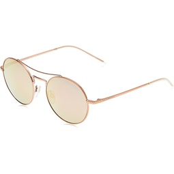 Emporio Armani EA2061-32194Z Sunglasses COPPER w/GREY MIRROR ROSE GOLD 52mm