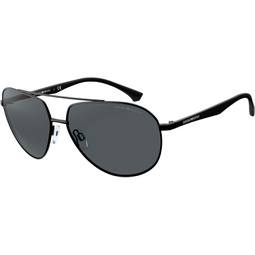 Emporio Armani EA 2096 Matte Black/Grey 60/14/140 men Sunglasses