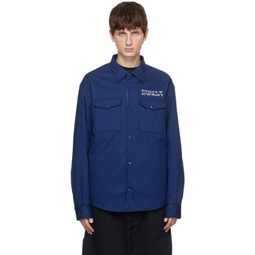 Blue Insulated Jacket 232951M180004