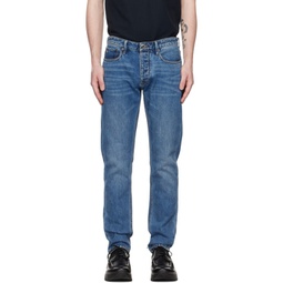 Blue Five-Pocket Jeans 231951M186005