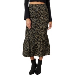 Womens en saison Flora Midi Skirt