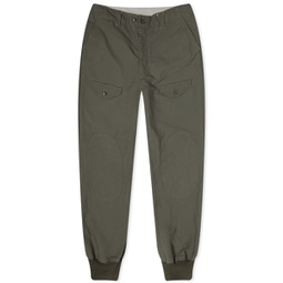 Engineered Garments Airborne Pant Olive Cotton Double Cloth