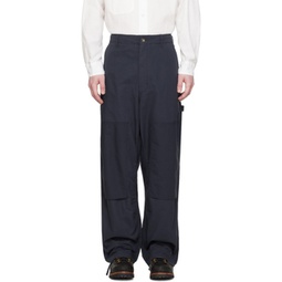 Navy Painter Trousers 241175M191017