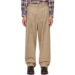 Khaki WP Trousers 241175M191030
