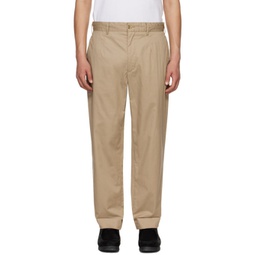 Tan Andover Trousers 241175M191023