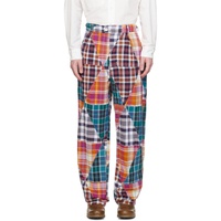 Multicolor Carlyle Trousers 241175M191012