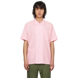 Pink Patch Pocket Shirt 241175M192028