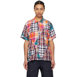Multicolor Patchwork Shirt 241175M192026