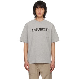 Gray Absurdist T-Shirt 241175M213000