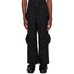 Black Gocar Cargo Pants 232940M188006