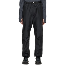 Black Belted Trousers 222940F087000