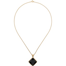 Gold Stone Necklace 231600M145037