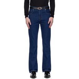 Blue Flared Jeans 232600M186016