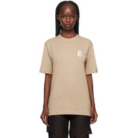 Taupe Wonder Patch T Shirt 232647F110011