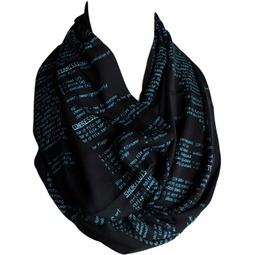Etwoa Computer Commands Infinity Scarf Circle Scarf Loop Scarf